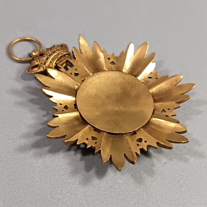 TUNISIE MEDAILLE BIJOU DE GRAND CROIX DE LA REGENCE DE TUNIS DINASTIE HUSSEINITES